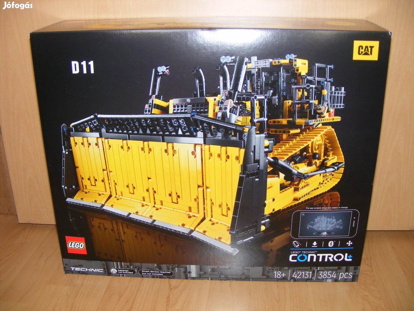 Lego Technic 42131 Applikációval irányítható Cat D11 buldózer Új BP!