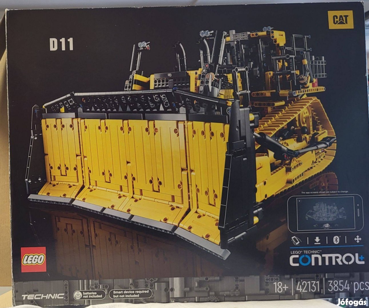 Lego Technic 42131 - Applikációval irányítható Cat D11 buldózer