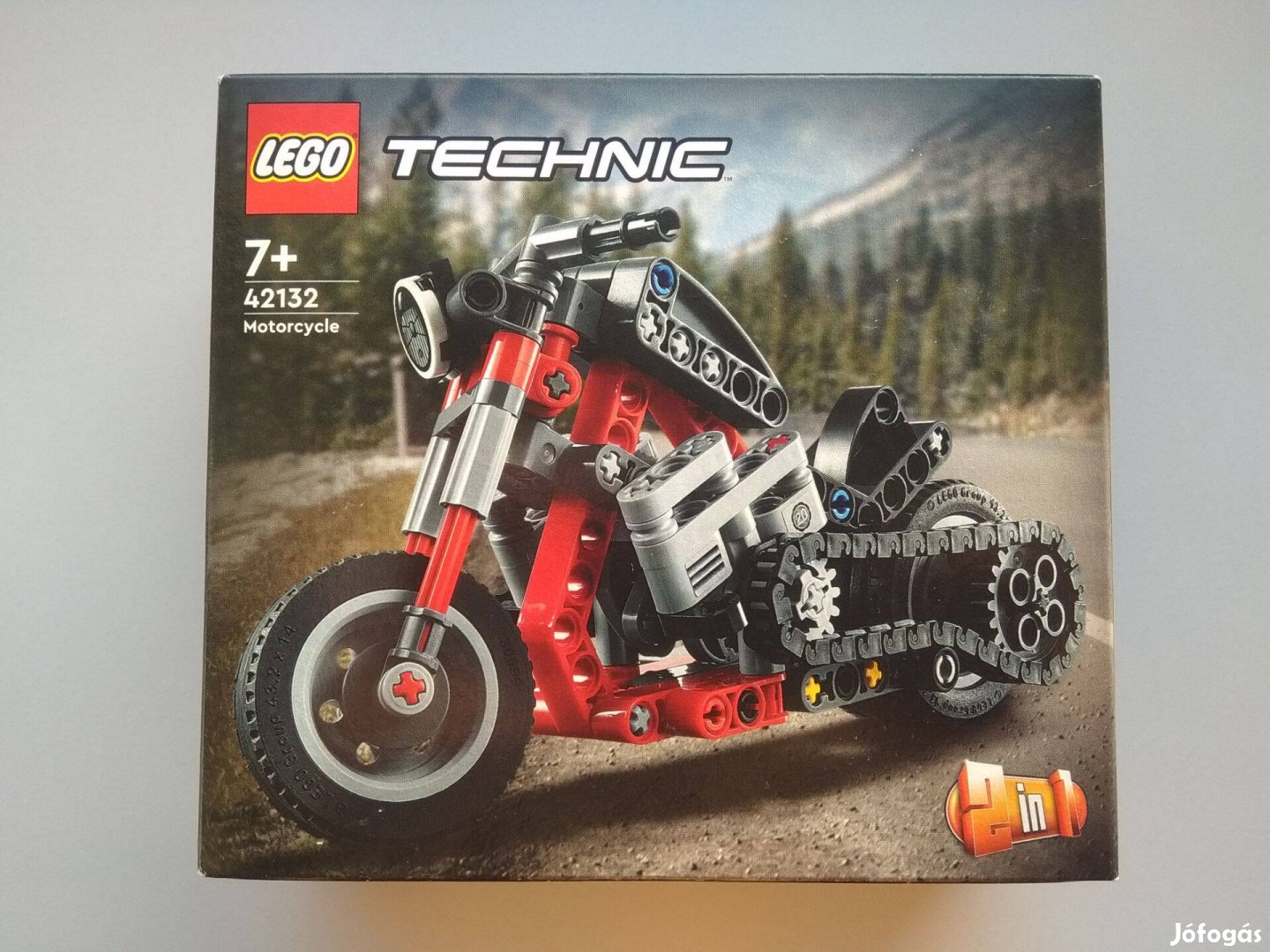 Lego Technic 42132 Motorkerékpár motor bontatlan új