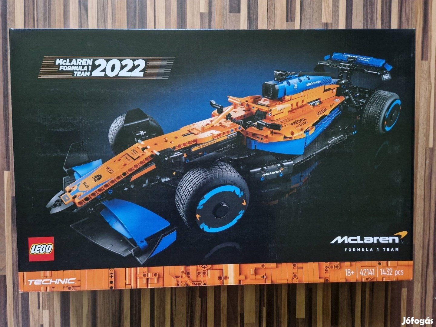 Lego Technic 42141 Mclaren Formula1 versenyautó 