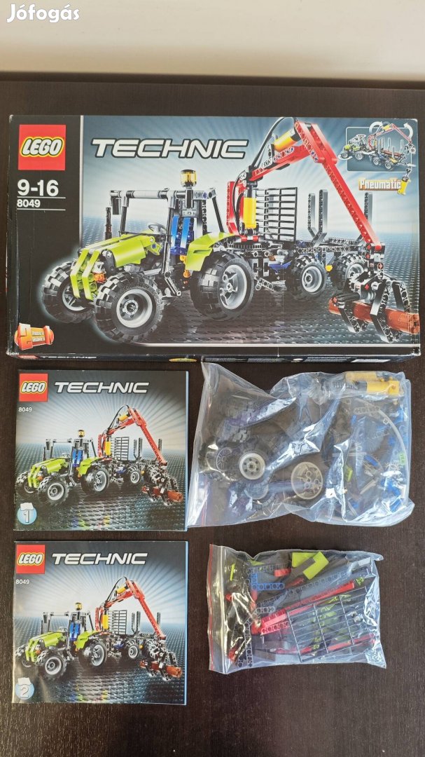 Lego Technic 8049 Tractor with Log Loader