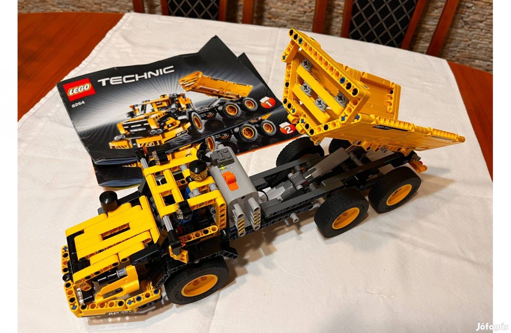 Lego Technic 8264 Hauler szállítójármű - motoros