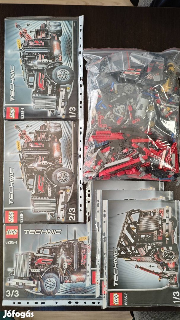 Lego Technic 8285 Tow Truck Silver Edition