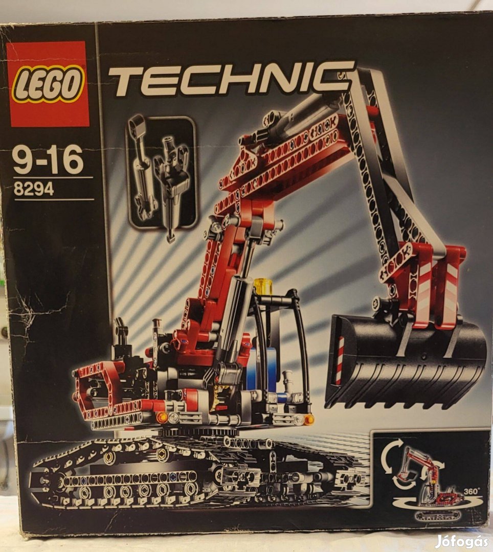 Lego Technic 8294 - Excavator Power funkcióval