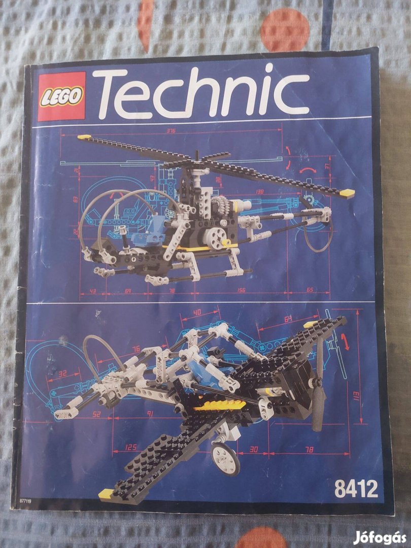 Lego Technic 8412-8215 építési útmutató
