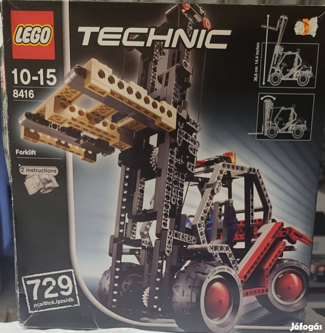 Lego Technic 8416 - Villástargonca