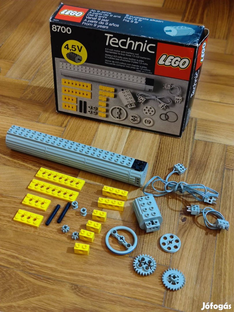 Lego Technic 8700 motor+távirányító (1982)