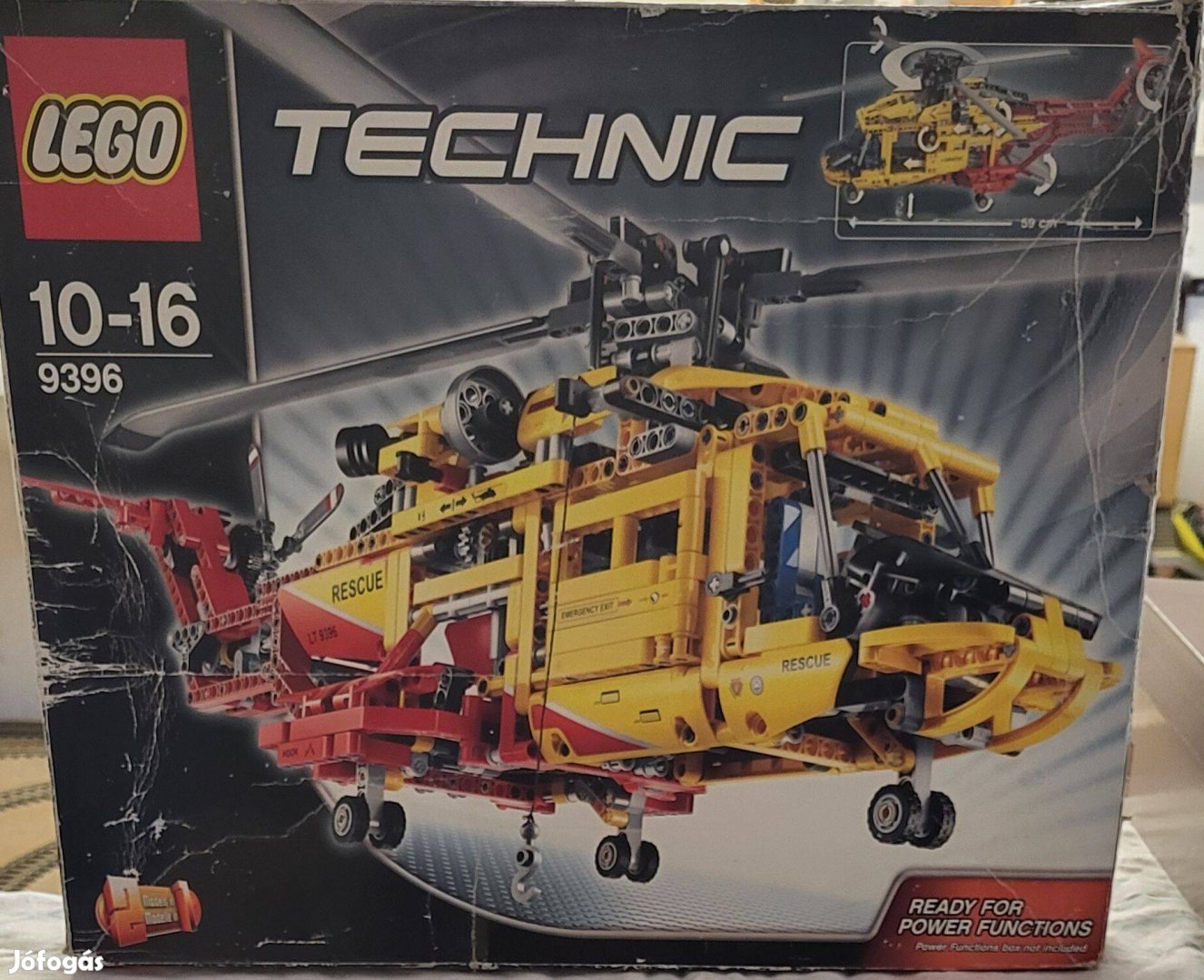 Lego Technic 9396 - Helikopter Power funkcióval