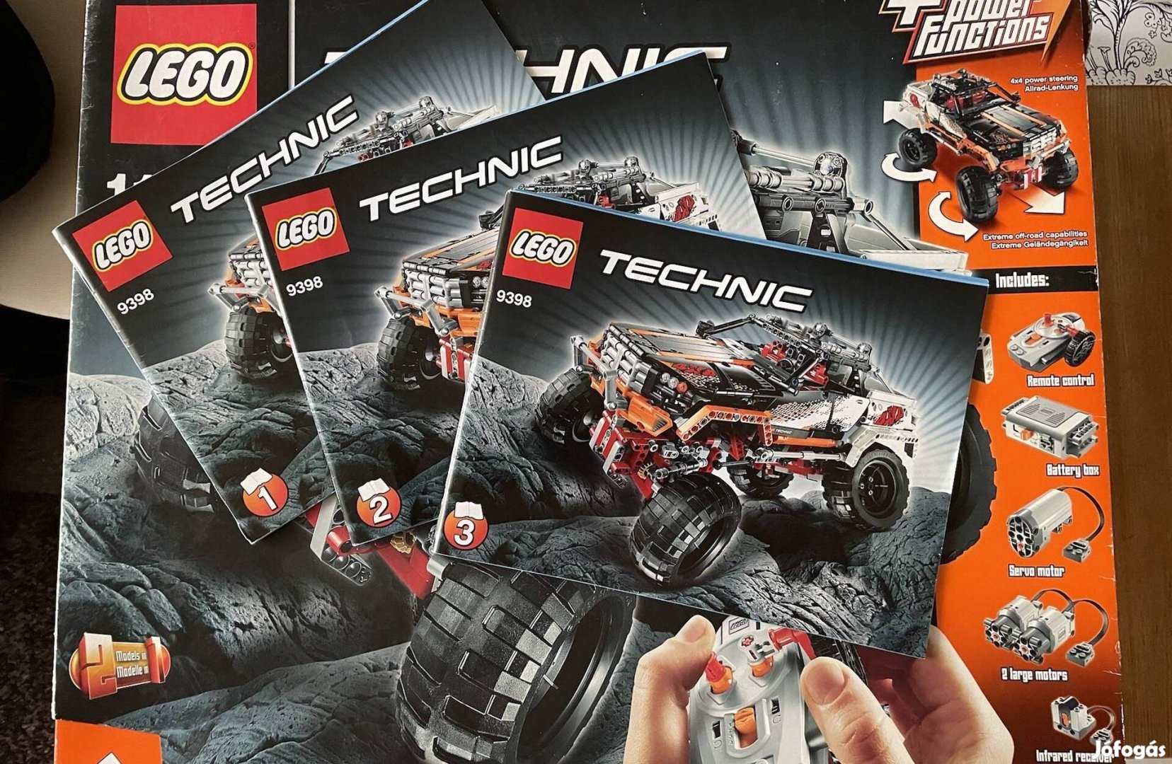 Lego Technic 9398 4x4 crawler