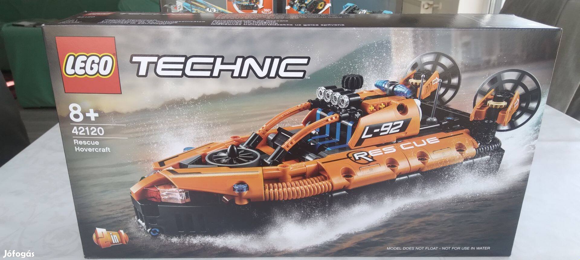 Lego Technic Légpárnás jármű + repülő 42120