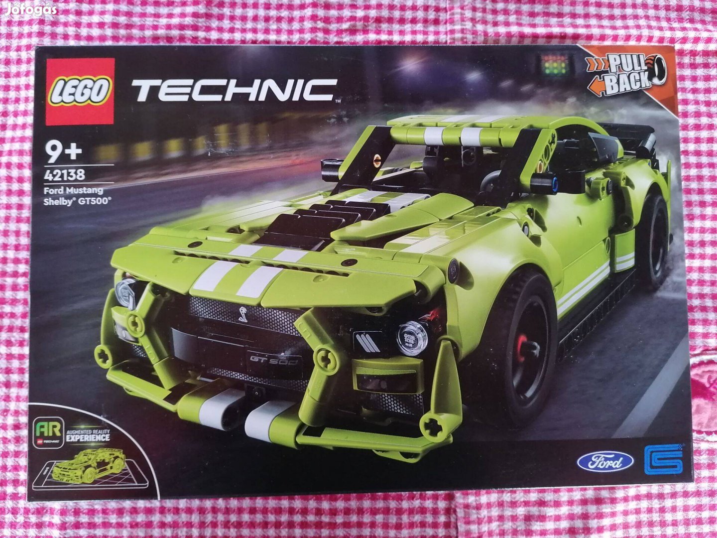 Lego Technic - Ford Mustang Shelby GT500 42138 új, bontatlan