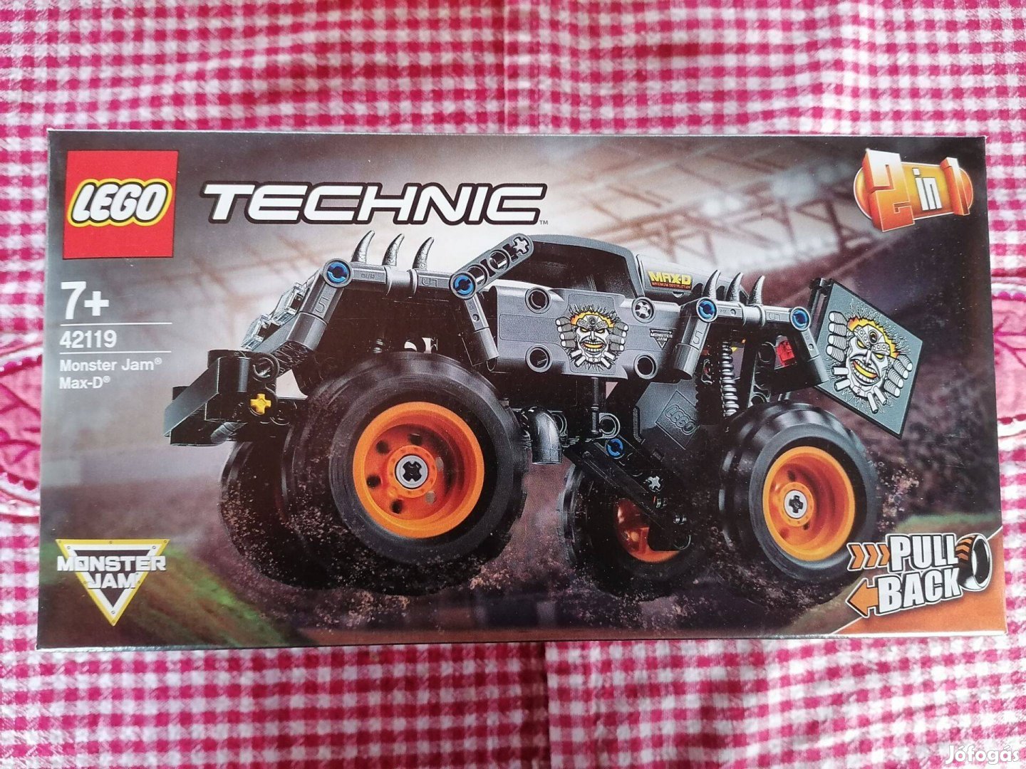Lego Technic - Monster Jam -Max-D 42119 új, bontatlan
