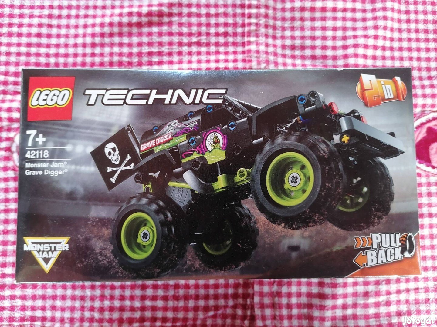Lego Technic - Monster Jam - Grave Digger 42118 új, bontatlan