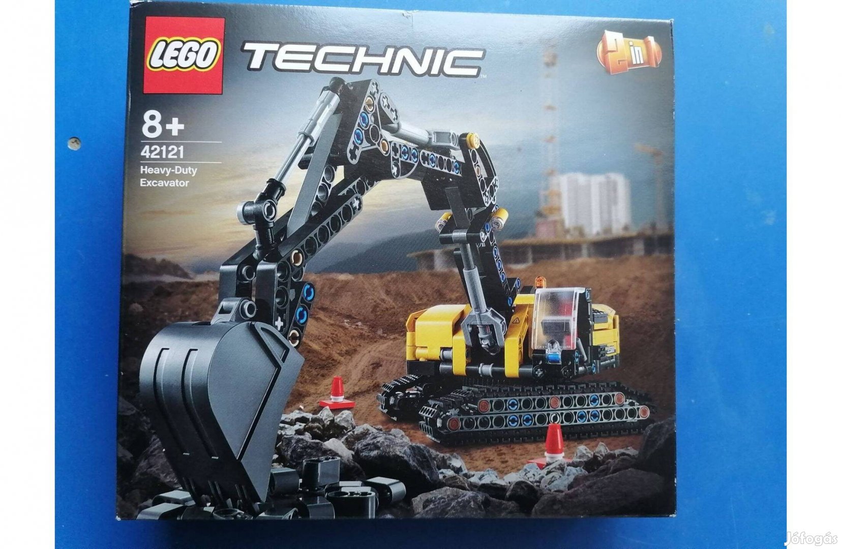 Lego Technic - Nagy teherbírású exkavátor 42121 Új, bontatlan