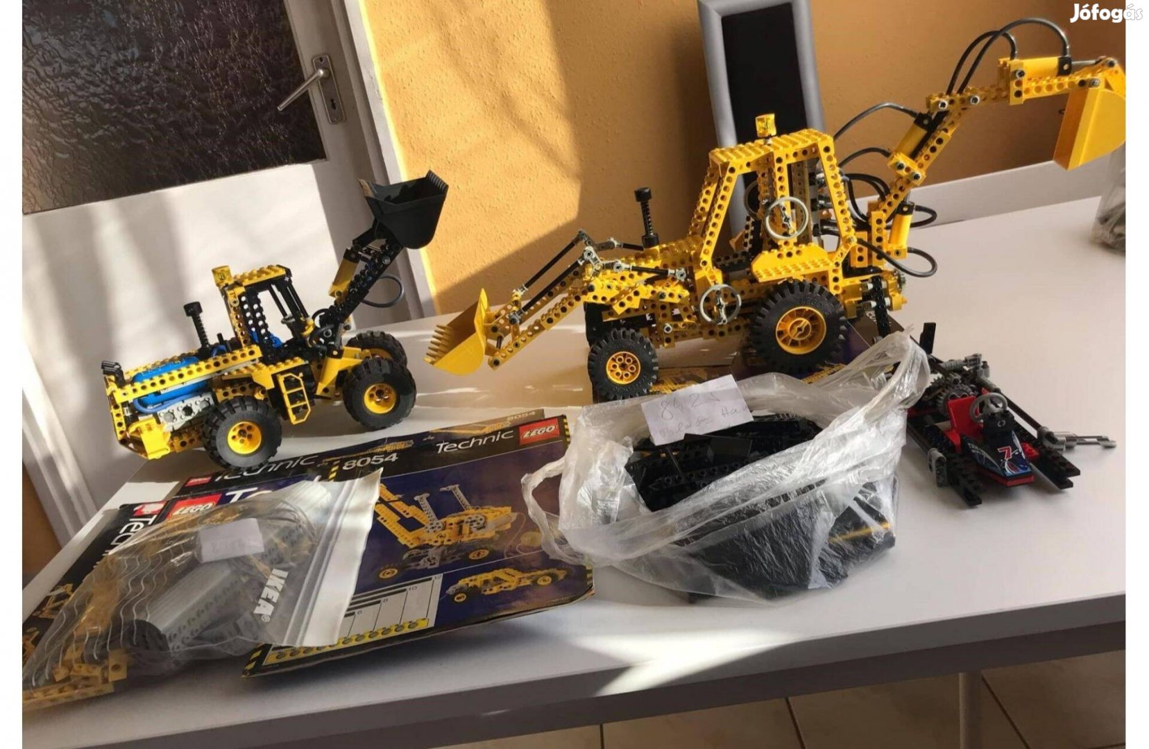 Lego Technic csomag, 8862, 8464, 8054, 8425 egyben