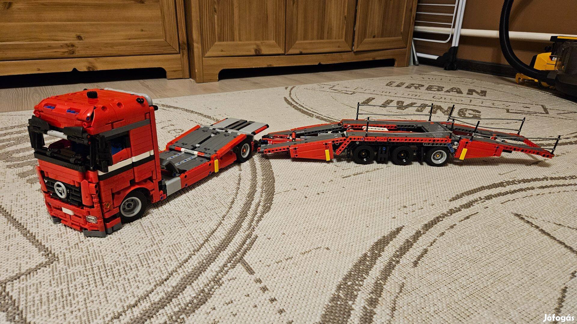 Lego Technic kamionszállító trailer