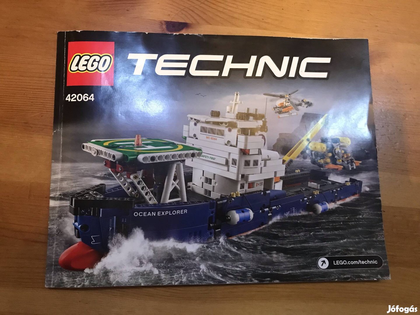 Lego Technic óceán kutató hajó 42064