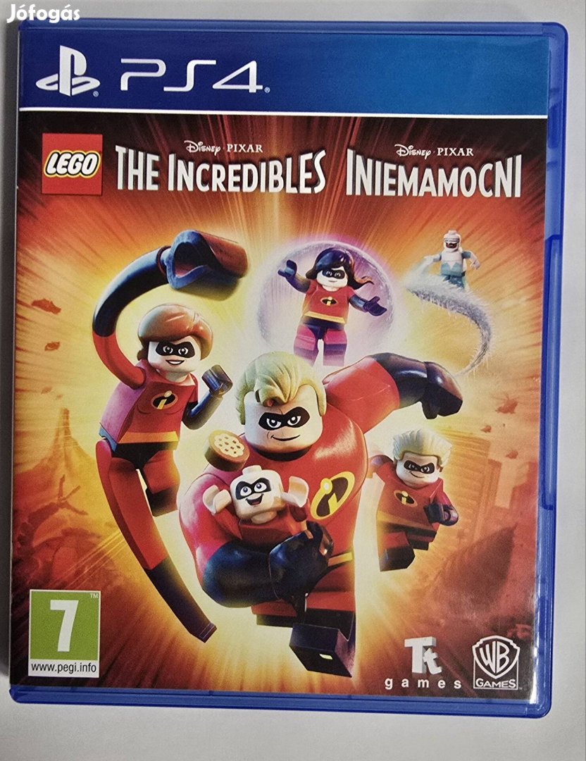 Lego The Inchredibles Ps4 használt játék Playstation 4 Ps5 