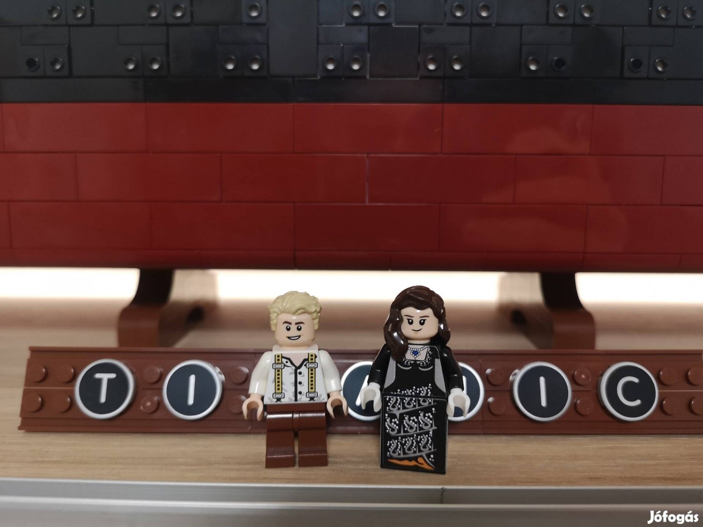 Lego Titanic Jack és Rose egyedi figura pár