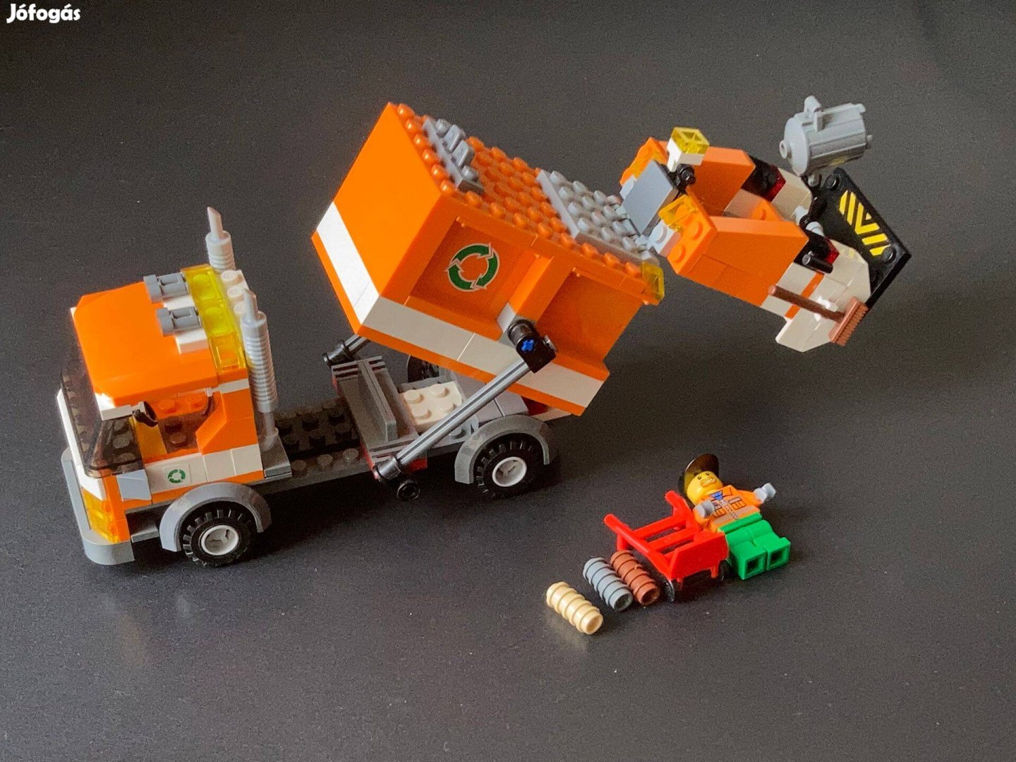 Lego Town City Traffic 7991 Recycle Truck kukásautó