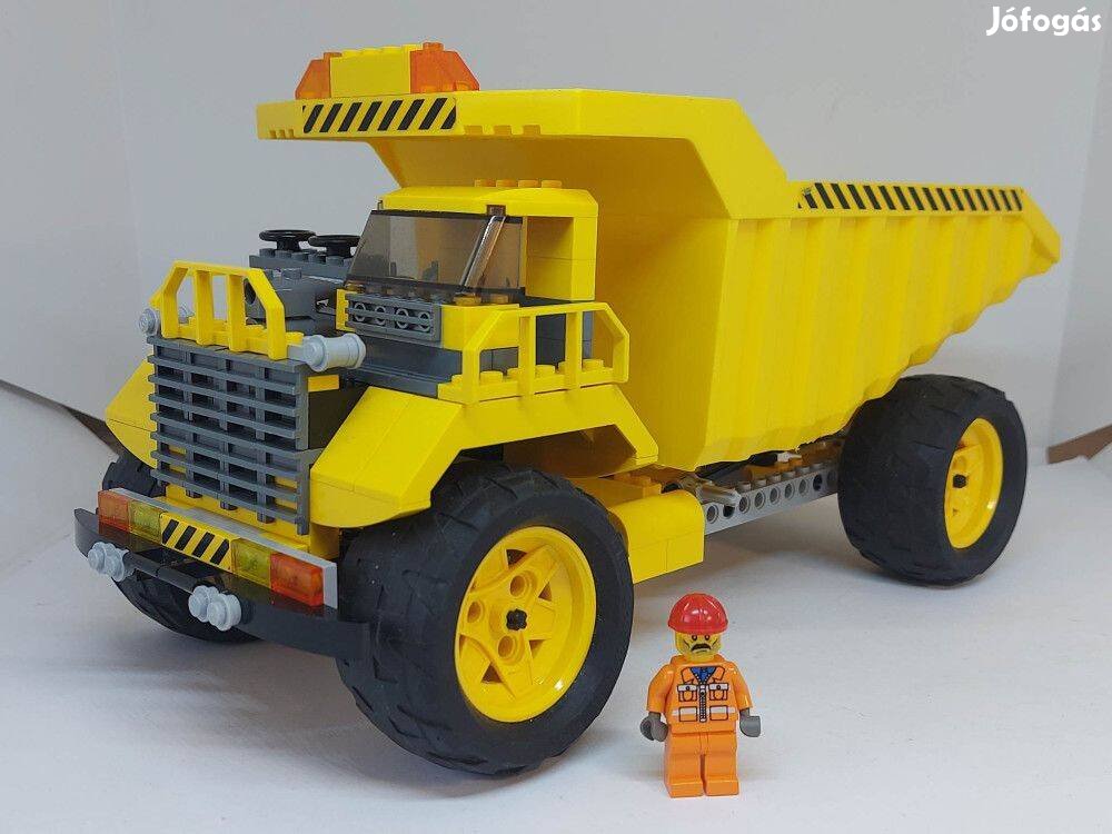 Lego Town - Teherautó, Dump truck 7344 (katalógussal)