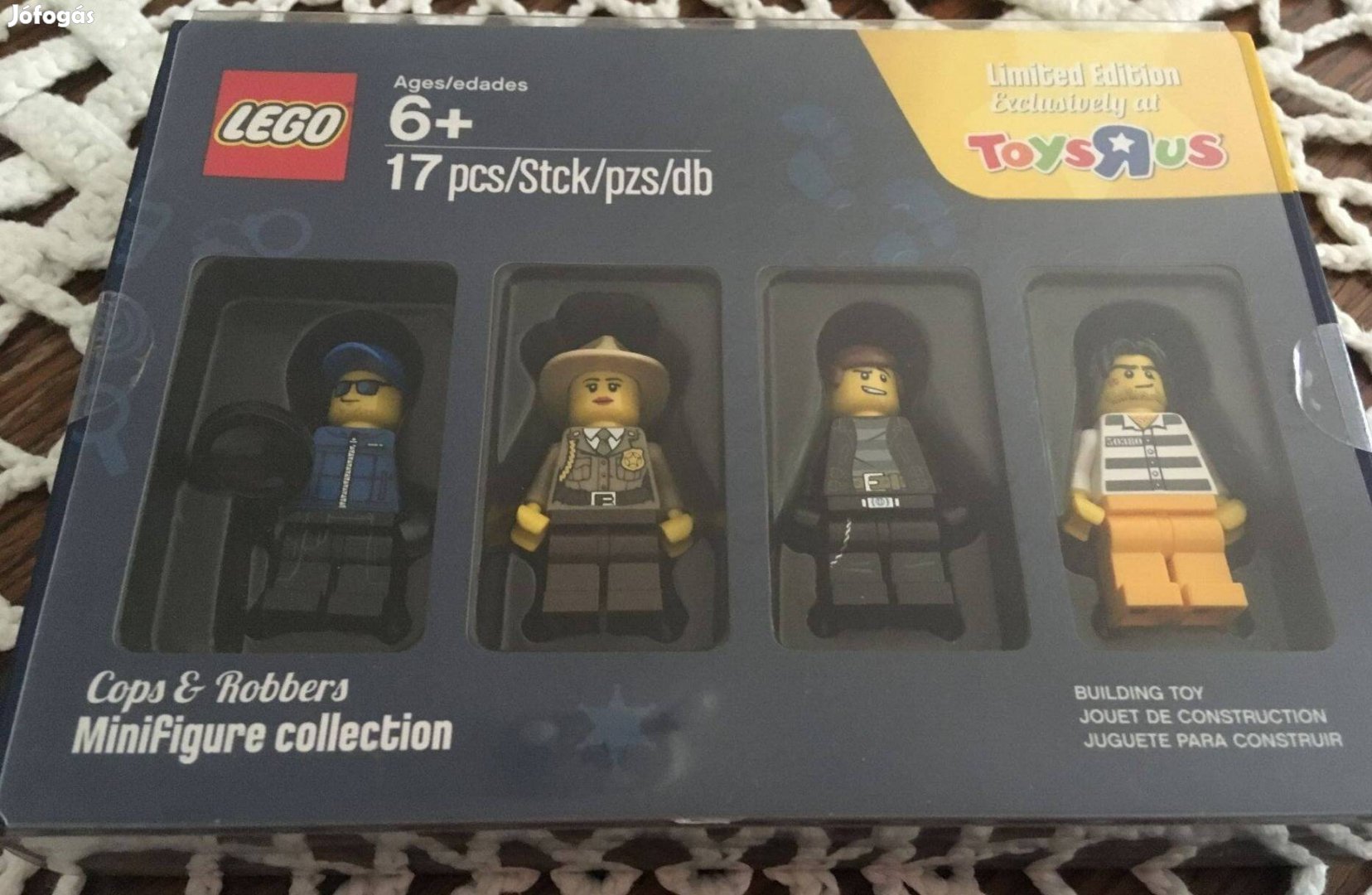 Lego Toysrus minifigura gyűjtemény - Rablók és rendőrök ritkaságg
