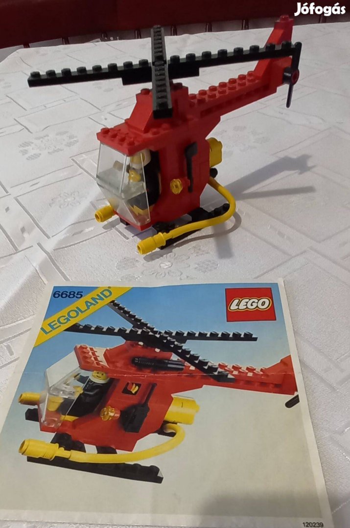 Lego Tűzoltó Helikopter (retro)