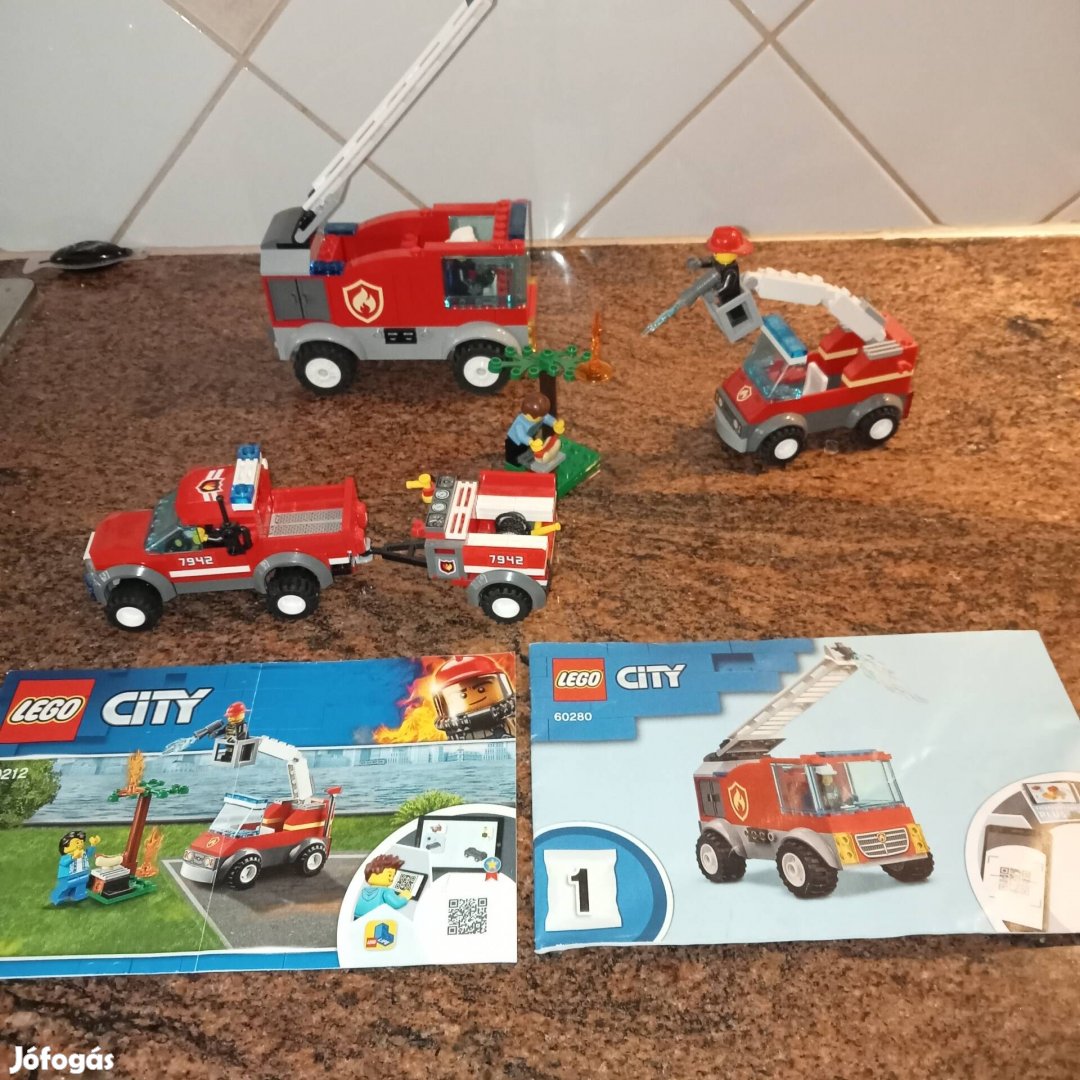 Lego Tűzoltóautó autó csomag 