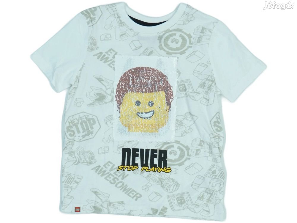 Lego Új (címkés) Fiú Póló (Méret: 116)