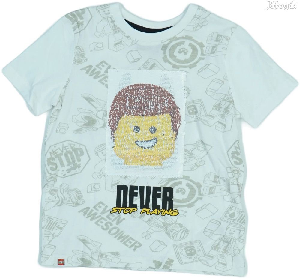 Lego Új (címkés) Fiú Póló (Méret: 116)