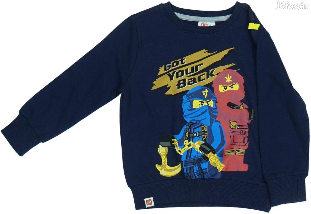 Lego Új (hibás) Fiú Kötött pulcsi (Méret: 98)