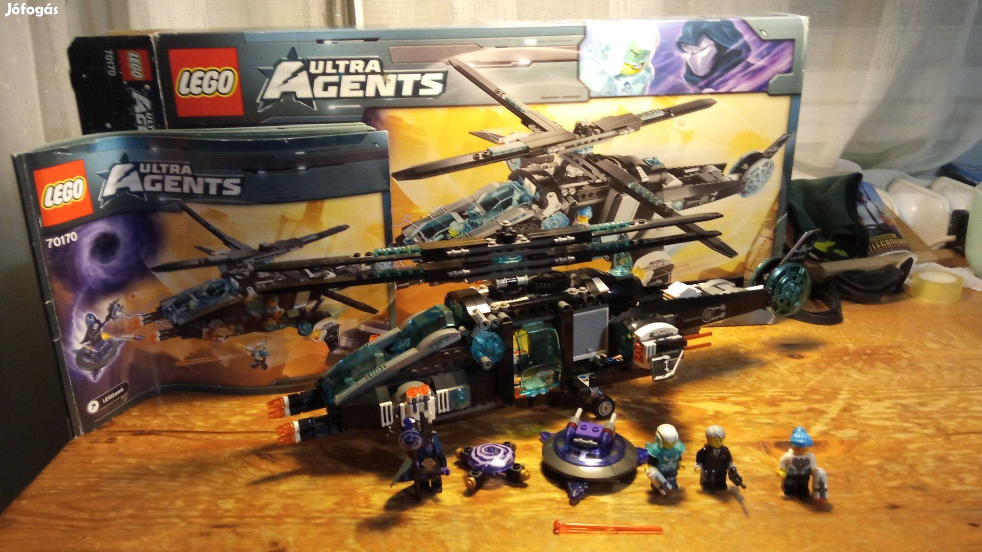 Lego Ultra Agents 70170 Ultracopter VS. Antimatter helikopter