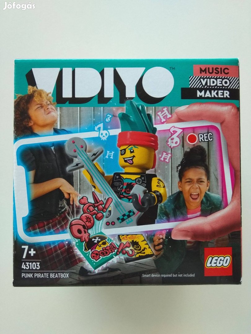 Lego Vidiyo 43103 Punk Pirate Beatbox kalóz bontatlan új