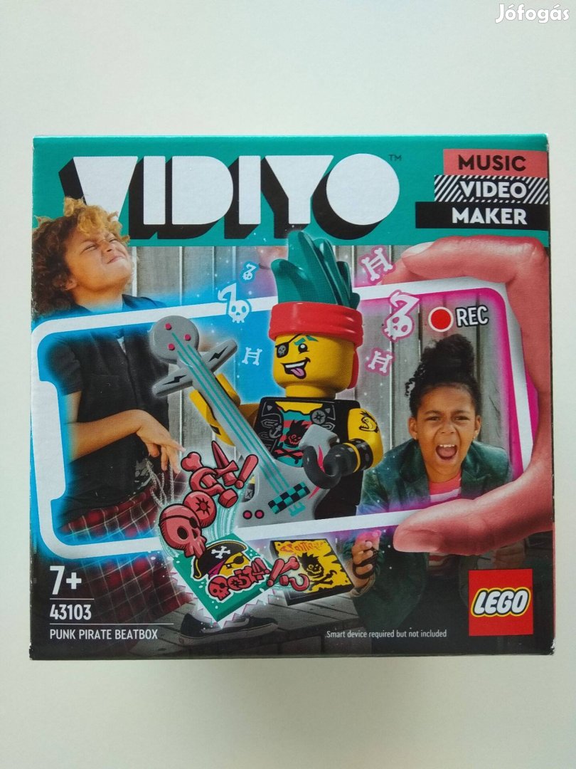 Lego Vidiyo 43103 Punk Pirate Beatbox új bontatlan