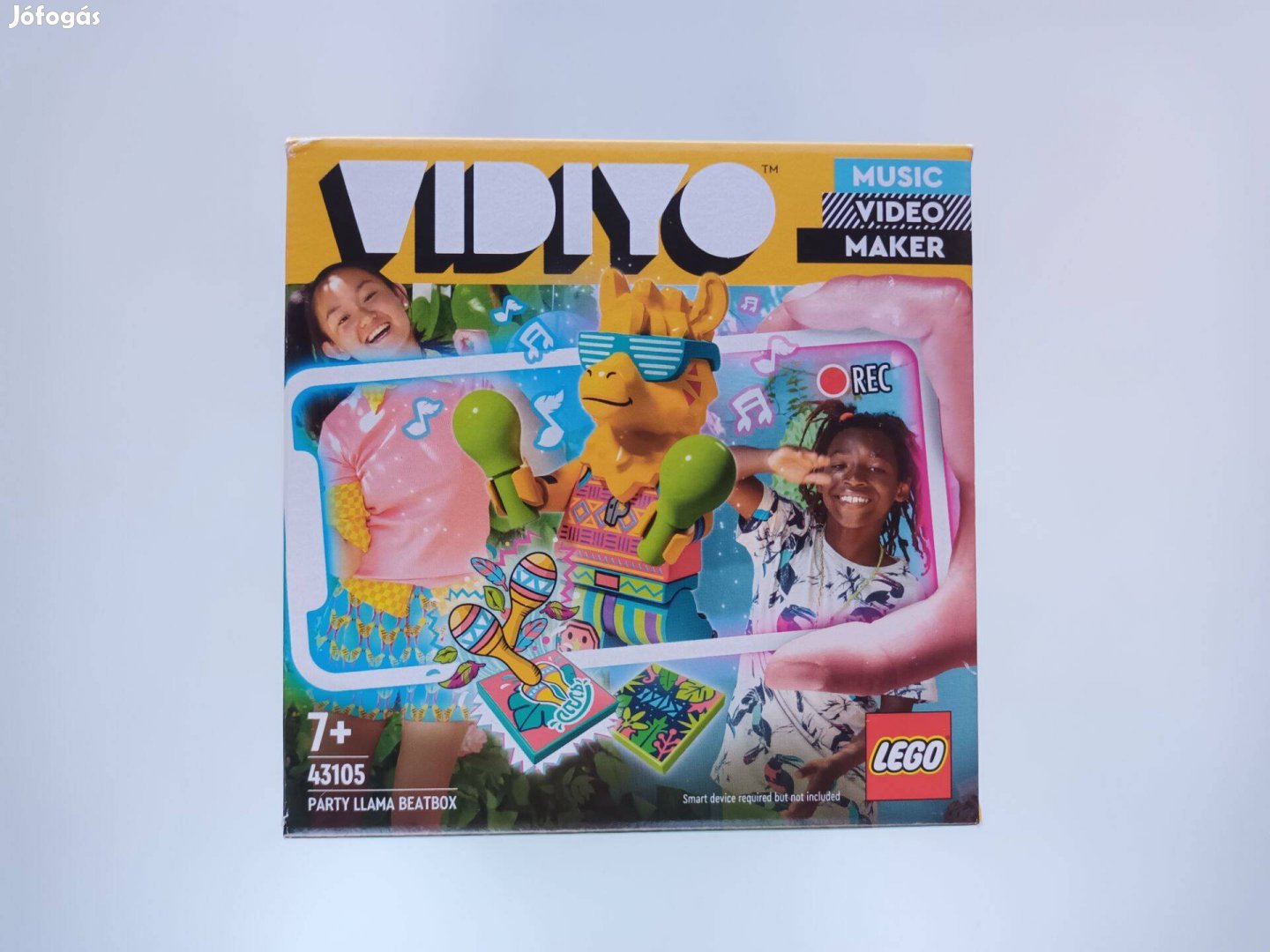 Lego Vidiyo 43105 Party Llama Beatbox láma új bontatlan