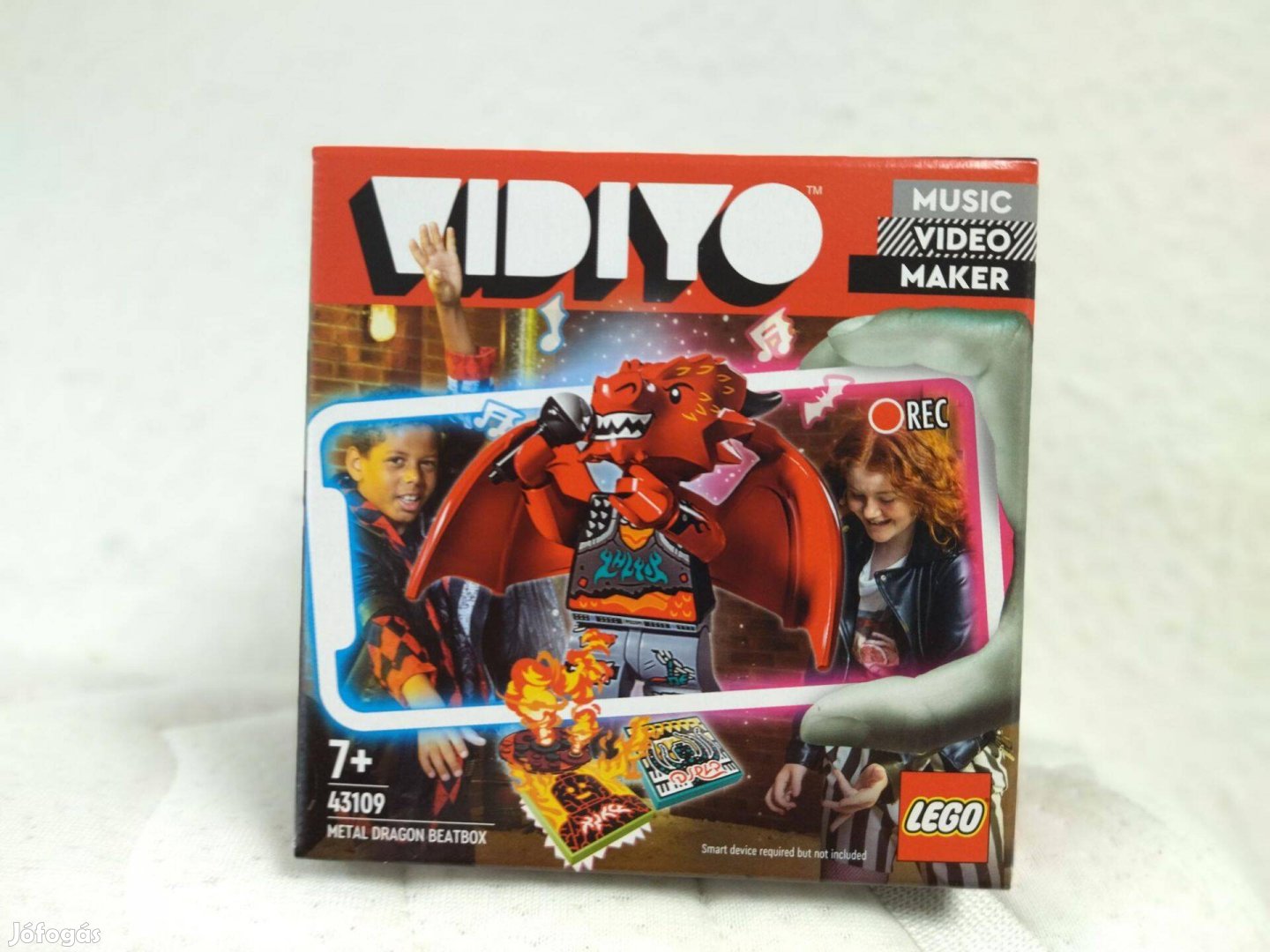 Lego Vidiyo 43109 Metal Dragon Beatbox új, bontatlan