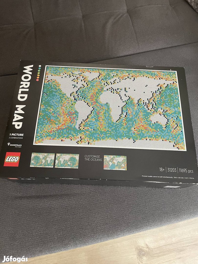 Lego World Map 31203 Csere!