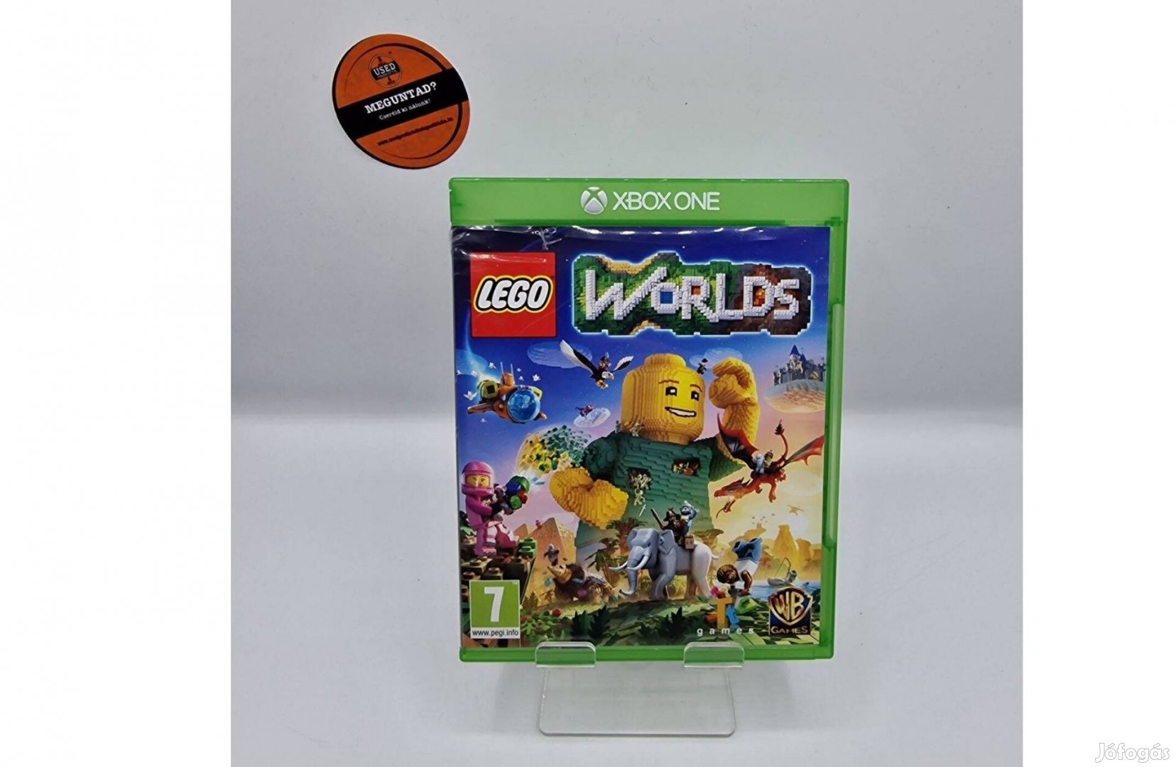 Lego Worlds - Xbox One játék, használt, Akciós