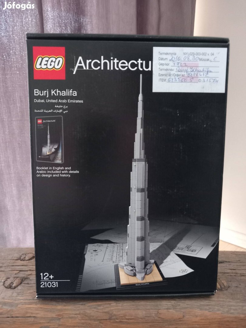 Lego  Architecture 21031 Burj Khalifa bontatlan 