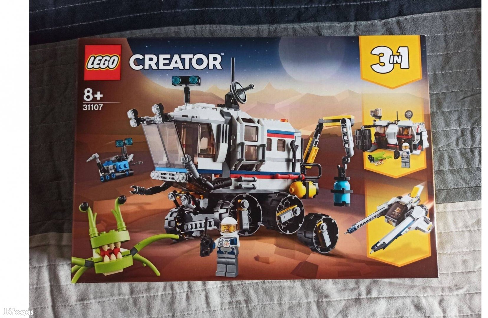 Lego /Creator 3in1/ 31107 Kutató űrterepjáró - új, bontatlan