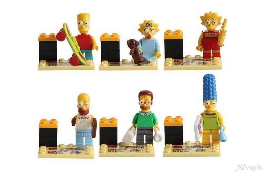 Lego* Simpsons Family figura szett - Új, bontatlan