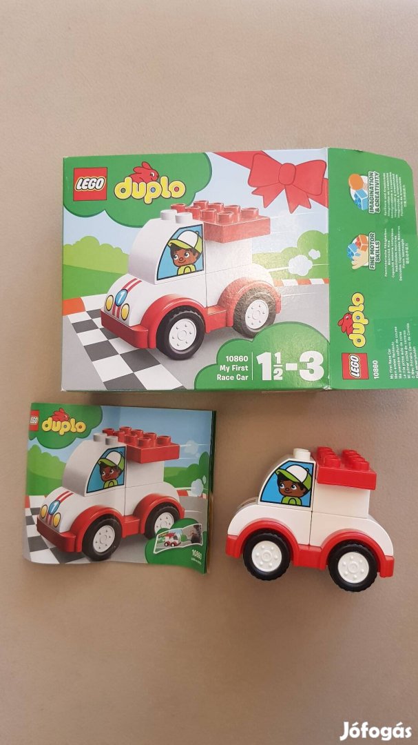 Lego - Duplo 10860 - Első versenyautóm