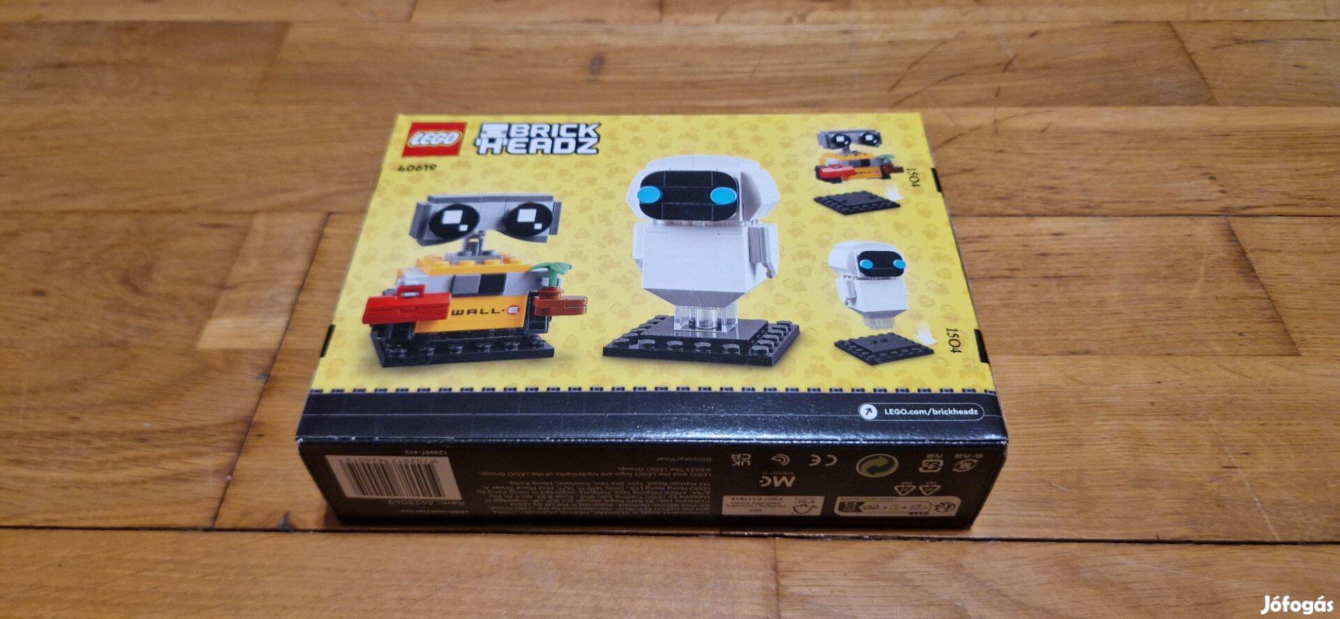 Lego brickheadz éva és walle 40619 bontatlan