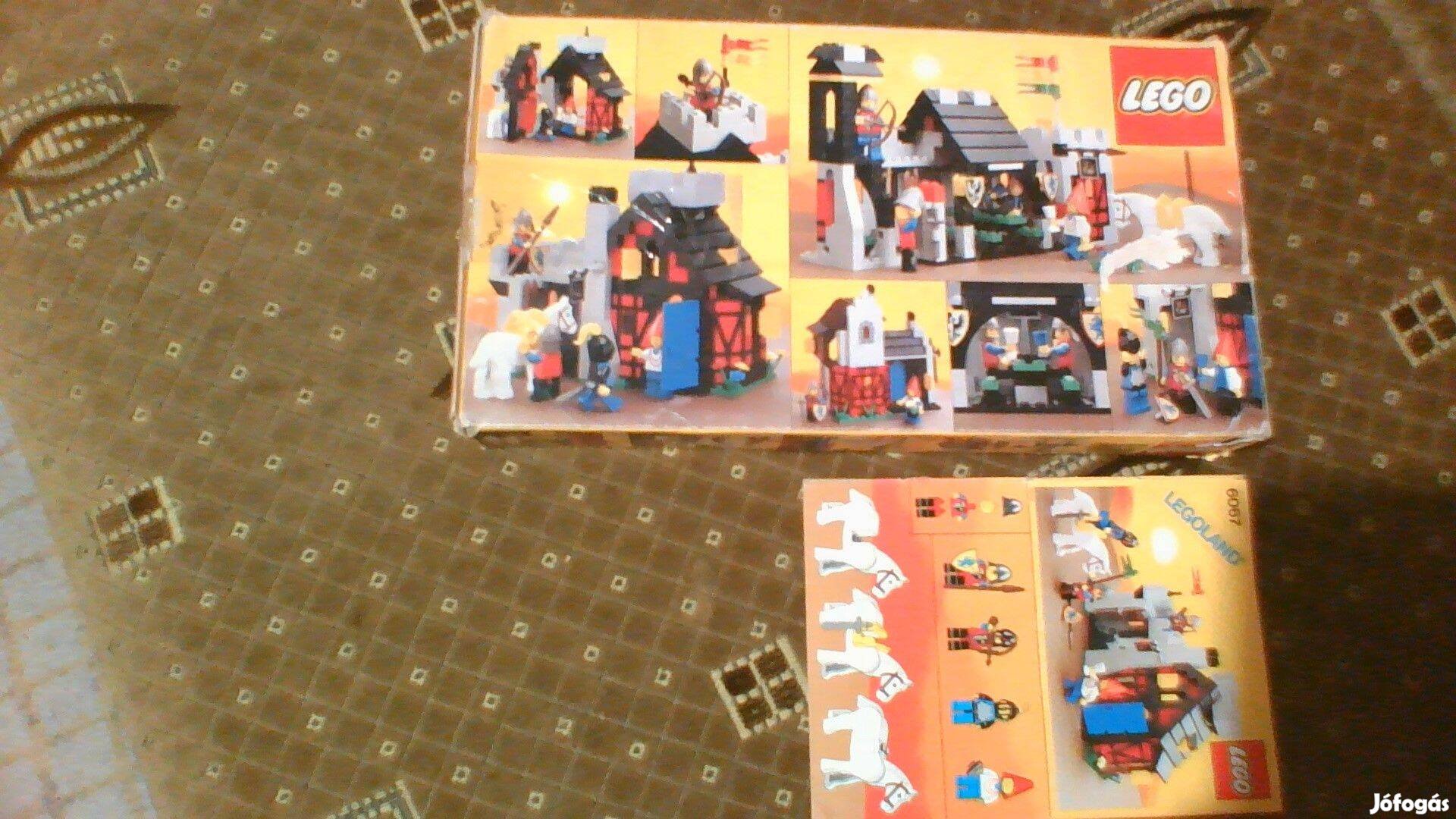 Lego castle 6067 Guarded Inn doboz összerakási útmutató,van pirates is