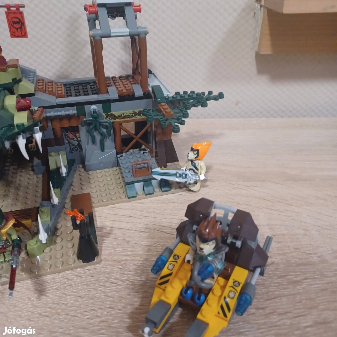 Lego chima ritka készlet the crock swamp hideout 70014  