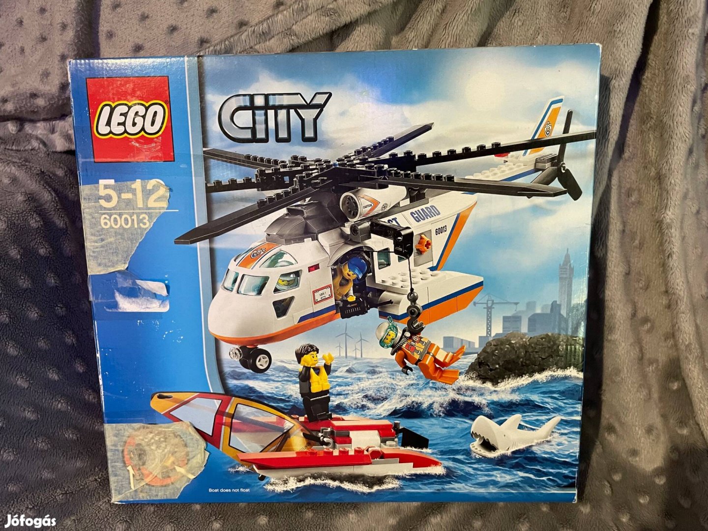 Lego city 60013 helikopter, cápa