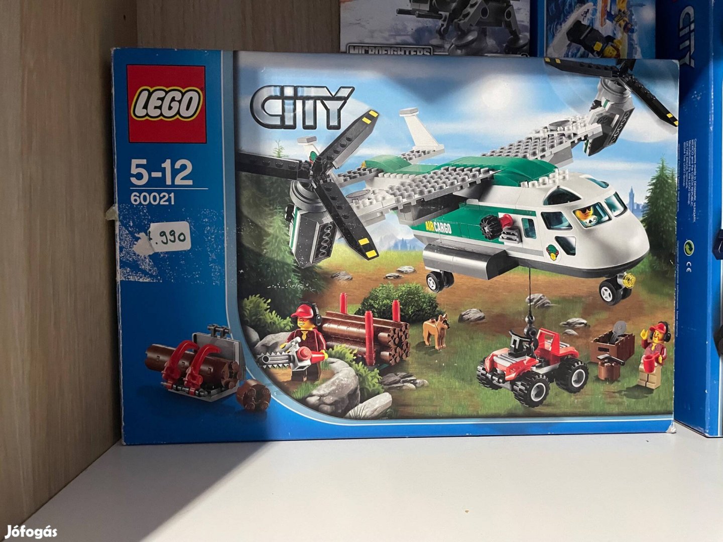 Lego city 60021 helikopter, erdész