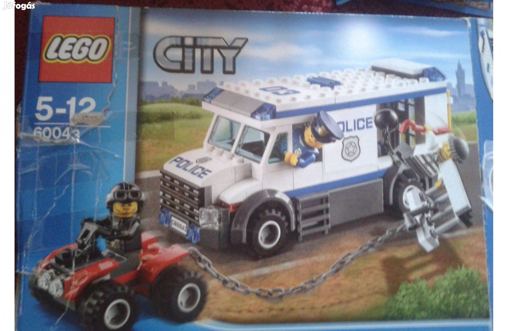 Lego city 60043 Rabszállító