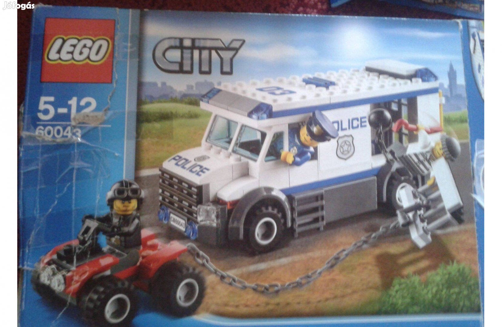 Lego city 60043 Rabszállító