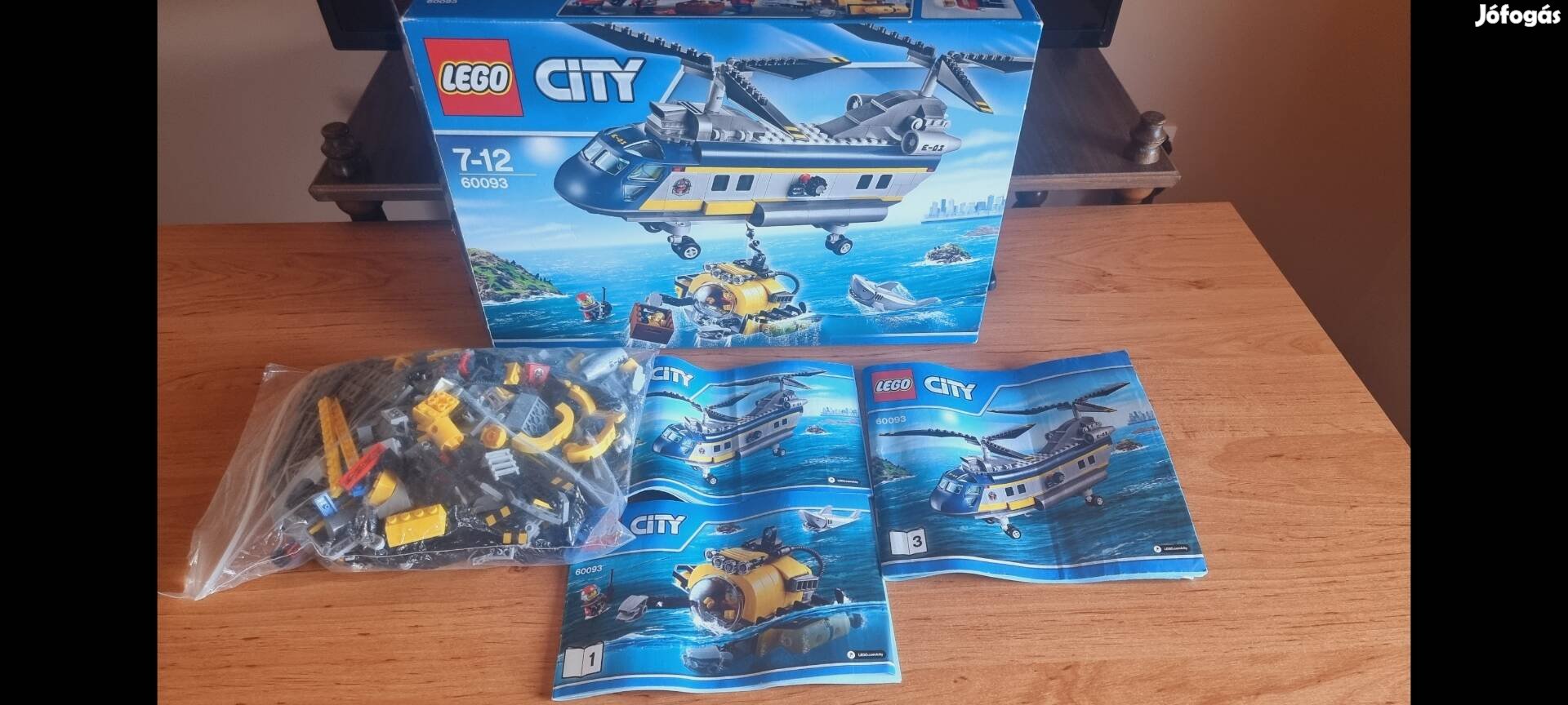 Lego city 60093 mélytengeri helikopter 